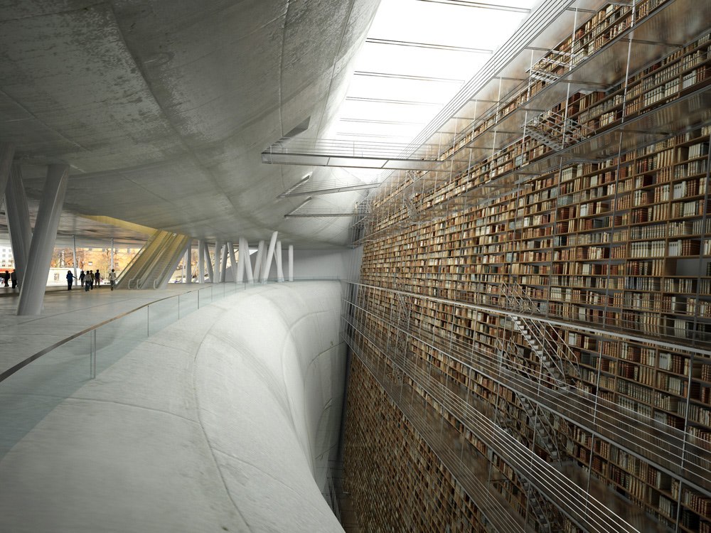 stockholm-library-concept
